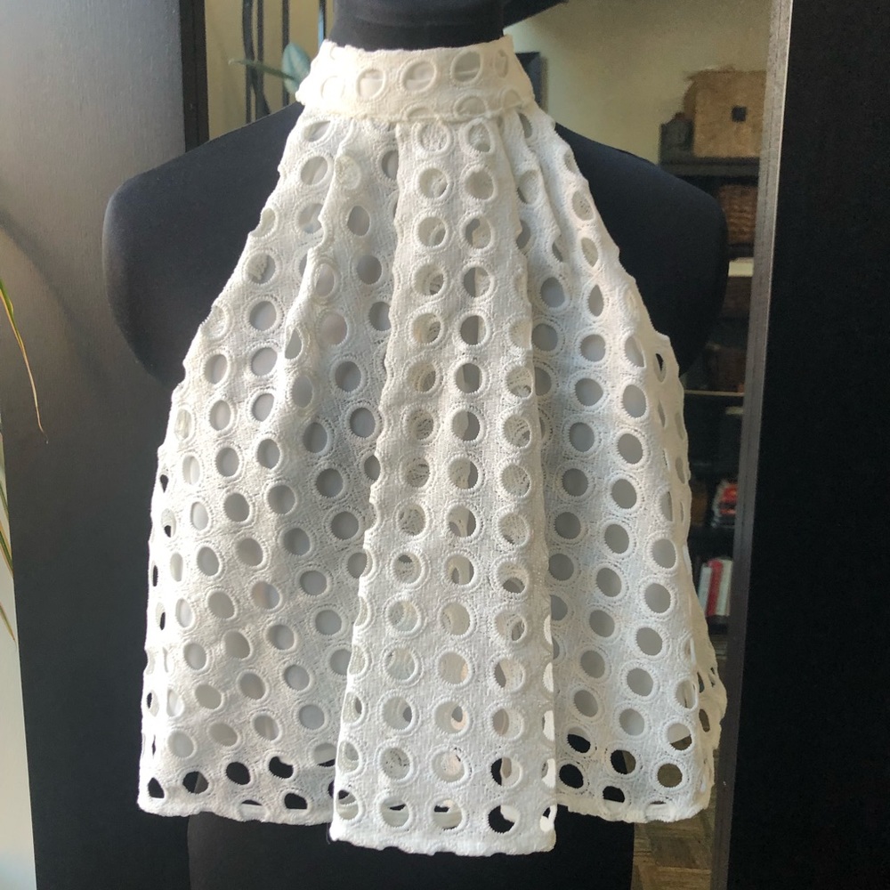 🕊 Crochet mock neck swing top - Never worn! 🕊